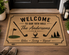 Custom Family Name Welcome To Our 19th Hole Doormat For Golf Lover TH10 169851