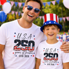 U.S.A 250 Years Of Freedom Shirt TH10 169727