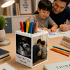 Custom Photo Happy Father's Day Brick Pencil Pot Gift For Family TH10 169991