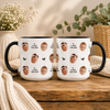 Custom Baby Face Mug I Love You Dad Accent Mug - Father’s Day Gift, Dad Coffee Cup, Gift from Kids HO82 902498