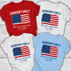 Custom Family Name 4th of July Shirt, Personalized 250 Years of Freedom America Tee CH07 911740