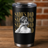 Personalized Vintage Photo Dad, Mom Fat Tumbler Kid Photo Tumbler CH07 911750
