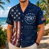 250 Years We The People Hawaiian Shirt 1776-2026 Patriotic Vintage Hawaii Shirt CH07 911784