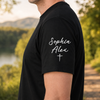 Fatherhood Is Kingdom Work Personalized Sleeve Print Shirt, Custom Dad Shirt with Kids Names CH07 911492
