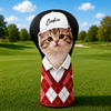 Custom Cat Dog Pet Photo Golf Head Cover, Golf Club Cover - Gift For Dog Cat Dad Mom, Golf Lovers CH07 911412