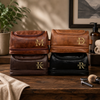 Personalized Men's Leather Toiletry Bag Birthday, Christmas, Anniversary Gift for Him CH07 896692