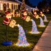 Santa Magic Waterfall Christmas Light - Festive Outdoor Christmas Decor for Yard & Garden CH07 180598