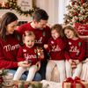 Personalized Family Christmas Embroidered Knit Sweaters Custom Name Knit Jumpers CH07 180676