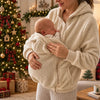 Personalized Baby's First Christmas with Mom Hands-Free Babywearing Hoodie LM32 670077