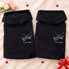 Personalized Matching Couple Dark Shirt Gift For Valentine's Day, Anniversary Gift HO82 900896