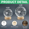 Custom Photo Engraved Crystal Ball LED Night Light Personalized Memorial Gift HO82 901420