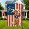 Personalised America Dog 250 Garden Flag Gift For Dog Lovers TH10 169033