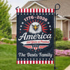 1776-2026 America - 250 Years Of Freedom Personalized Garden Flag HA75 897110