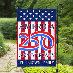 America 250th Anniversary Personalized Garden Flag HA75 897536