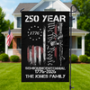250 Years America Semiquincentennial Personalized Garden Flag HA75 898880
