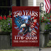 250th Anniversary Eagle Patriotic American Garden Flag CH07 899588