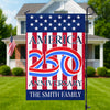 America 250th Anniversary Personalized Garden Flag HA75 897536