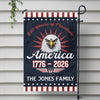Personalized Gift 250 Years Of Freem Patriotic Garden Flag LM32 895339