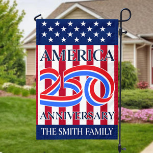 America 250th Anniversary Personalized Garden Flag HA75 897536