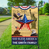 Custom Family Name We The People Flag God Bless America 250th Anniversary Garden Flag CH07 899170