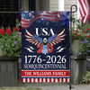 250 Years America Semiquincentennial Garden Flag CH07 896818