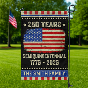 Celebrate 250th Anniversary United States Semiquincentennial Garden Flag Gift for Family HO82 894770