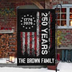 America 250th Birthday US Flag 250 Years We The People Garden Flag HA75 897390