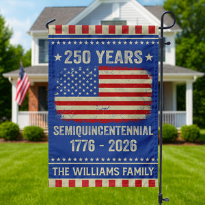 Celebrate 250th Anniversary United States Semiquincentennial Garden Flag Gift for Family HO82 894770