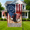 Custom Family Name 250 Years of Freedom 1776-2026 Patriotic Eagle Garden Flag HA75 920372