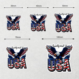 Faith, Family & Freedom America 250 Years Roll Sticker HO82 900926