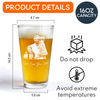 Custom Photo Dad and Kid Beer Glass - Gift for Father’s Day CH07 911358