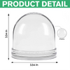 Custom Family Photo Acrylic Snow Globe TH10 896499