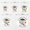 Custom Photo Class of 2026 Graduation Roll Sticker TH10 898799