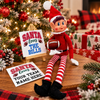 Elf Football Acrylic Prop, Christmas Elf Accessory CH07 180906