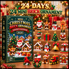 24-Day Mini Christmas 3D Brick Ornament Advent Calendar CH07 180652