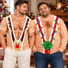 Personalized Funny Hairy Chest Christmas 3D Sweatshirt CH07 180614