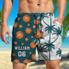 Personalized Name Tropical Summer Beach Short For Sport Lovers LM32 893681