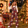 Custom Photo Christmas Caro Pattern Overall Jumpsuit - Best Christmas Gift For Family HO82 903884