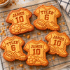 Custom Name Football Shirt Shaped Cookie Stamp, Sports Celebration Baking Accessory HO82 904160