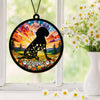 Custom Floral Dog Memorial Suncatcher For Dog Lovers TH10 894305