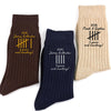 Personalized Anniversary Embroidered Socks Gifts For Couple HA75 919114