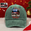 Custom Car Photo America 250 Route 66 Road Trip Personalized Washed Denim Baseball Cap HA75 897972