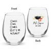 It's Doctor Graduation Personalized Wine Glass HA75 920832