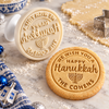 Custom Family Name We Wish You A Happy Hanukkah Cookie Stamp TH10 171497