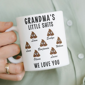 Grandma's Little Shits Custom Mug 892014