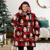 Custom Photo Family Hoodie Blanket For Family Gift HA75 898386