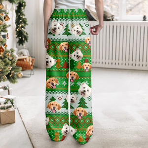 Custom Puppy Photo Pajamas For Dog Dad Dog Mom CH07 896272