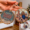 Custom Family Photo Happy 250 Birthday America Wood Slice Ornament HO82 900122