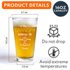 Personalized This Dad Belongs To Us Beer Glass - Father's Day Gift For Husband, Dad, Grandpa LM32 669059