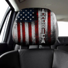 Personalized American Flag Freedom Independence Car Headrest Covers LM32 899549